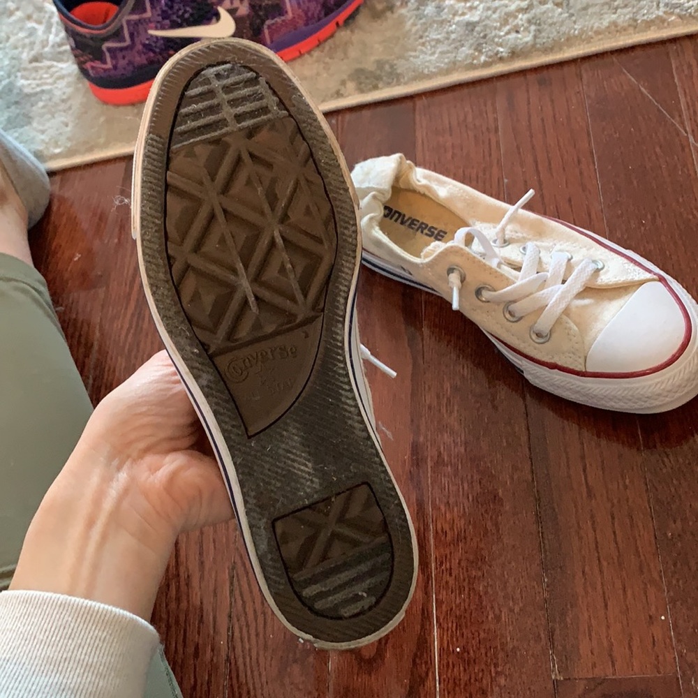 Ivory converse - Picture 2 of 4